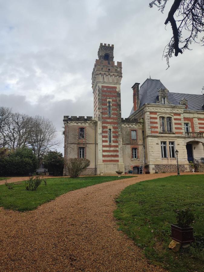 Chateau Le Haut Villaumay Auzouer-en-Touraine Luaran gambar